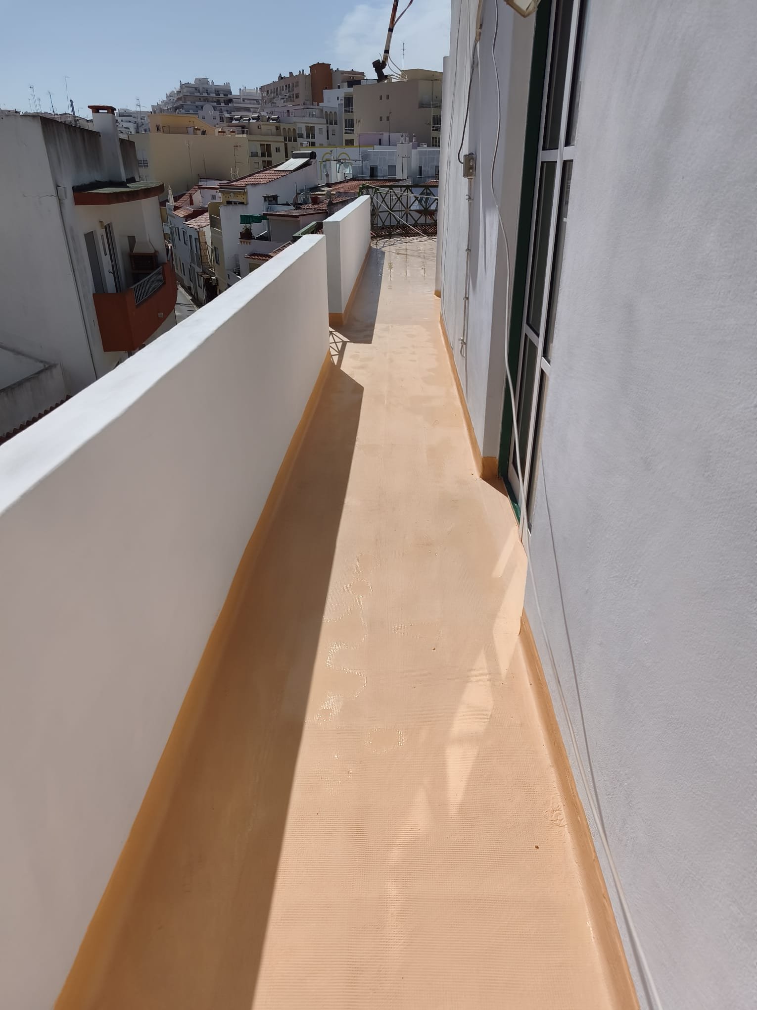 Varanda com acabamento, vista 2
